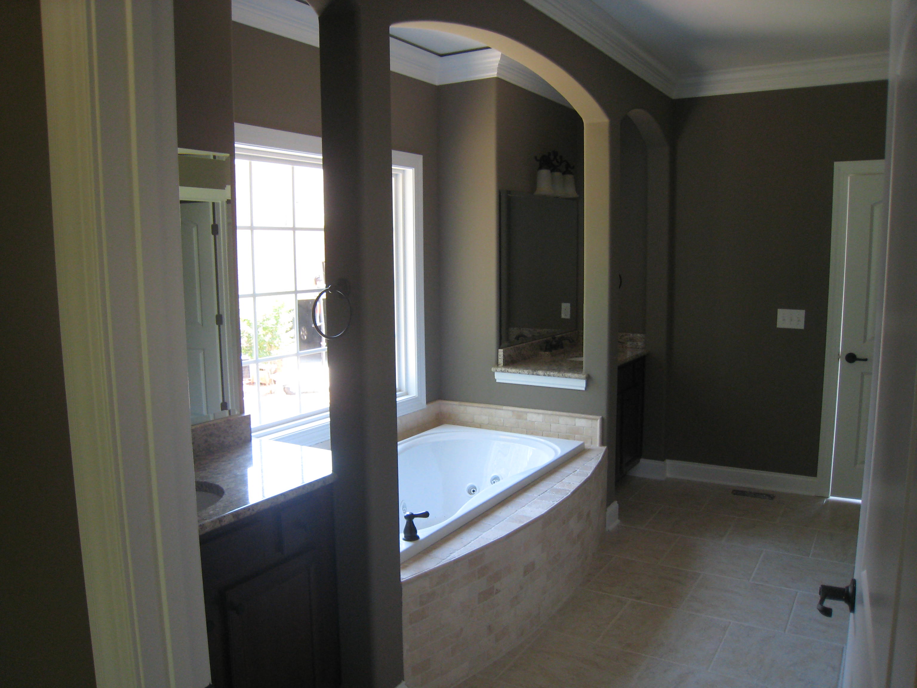 Bathtub design and installation executed by Hedrick Creative Building, LLC in Lexington, NC